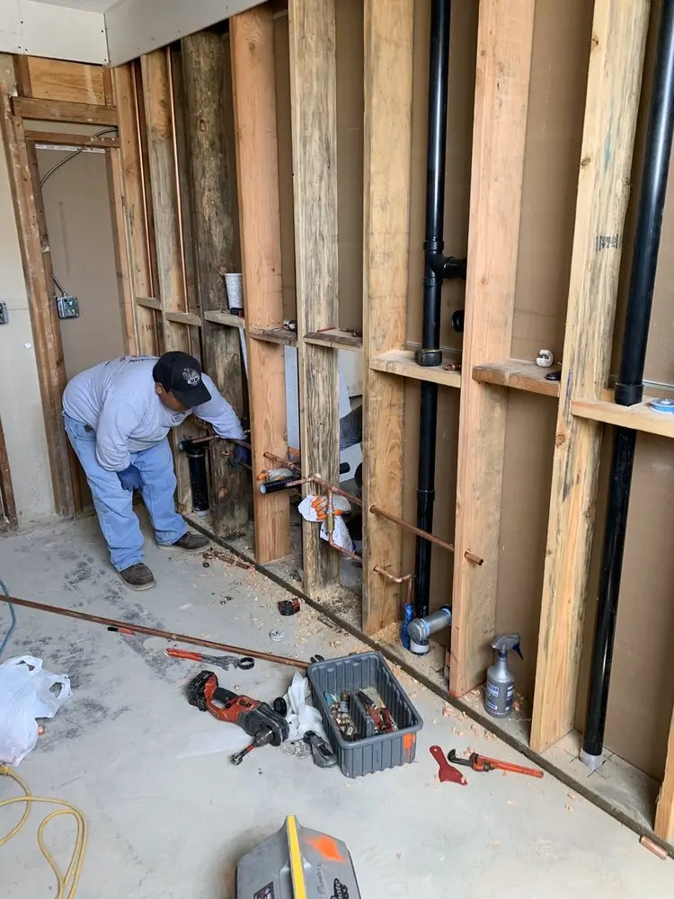 Commercial rough-in plumbing for Water Heater Replacement in East Manchester
